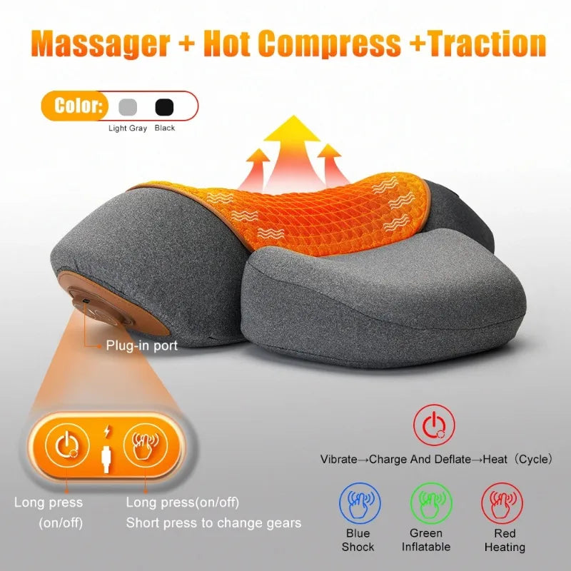 NeckNest™ Massage Pillow